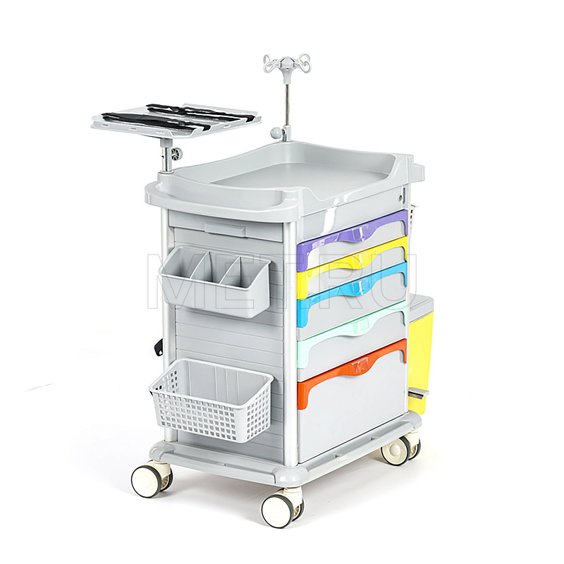 МЕТ PSC-170 Стол реаниматолога с цветовой кодировкой MET